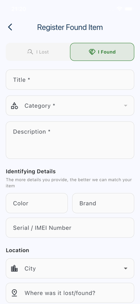 Register Found