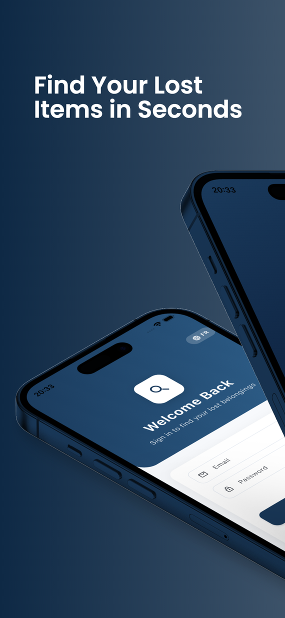 WeFoundIt home screen
