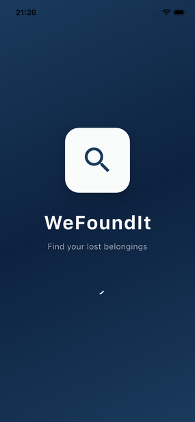 WeFoundIt Splash