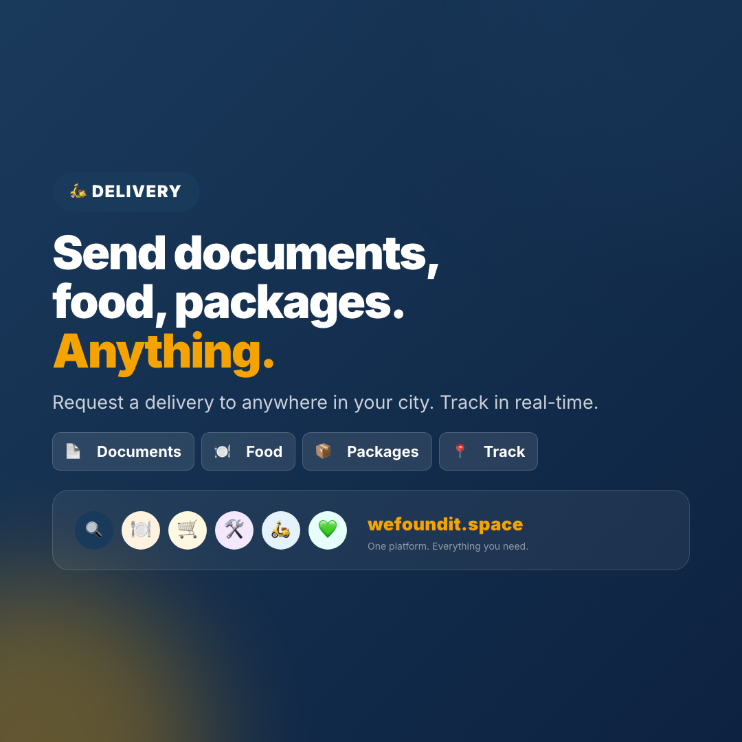 Delivery: Send Anything