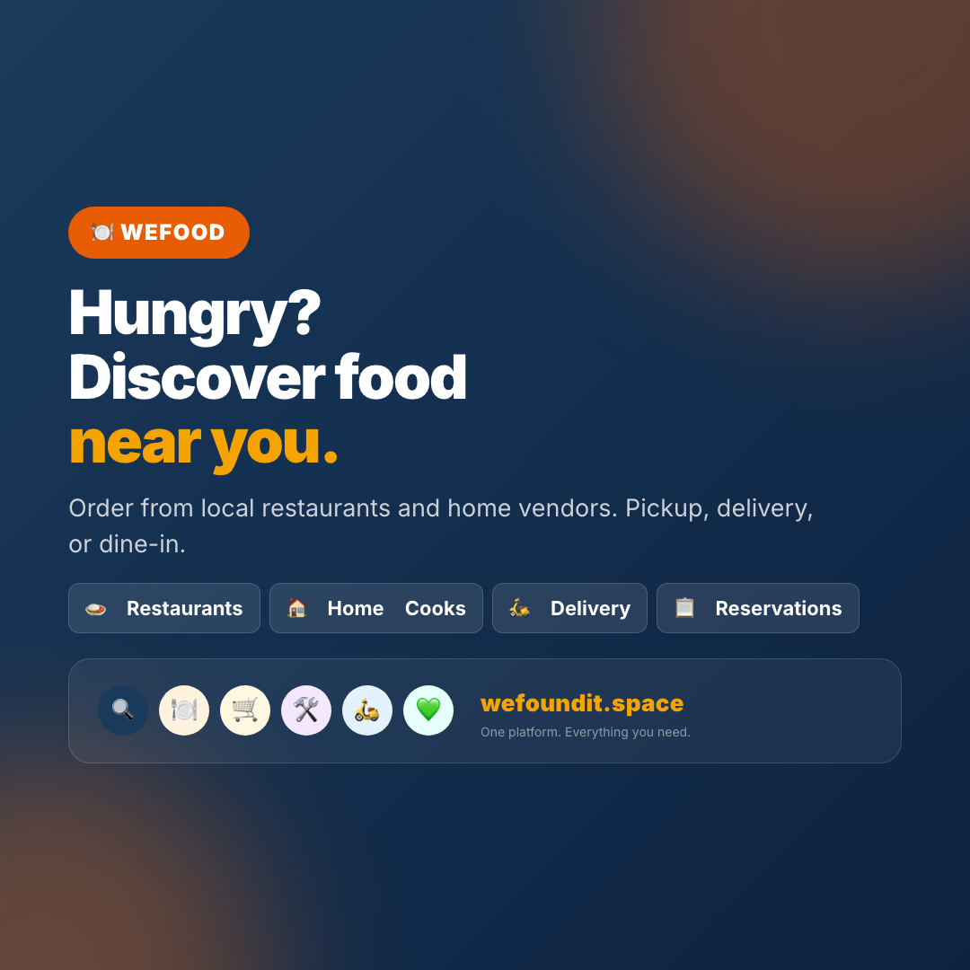WeFood Module