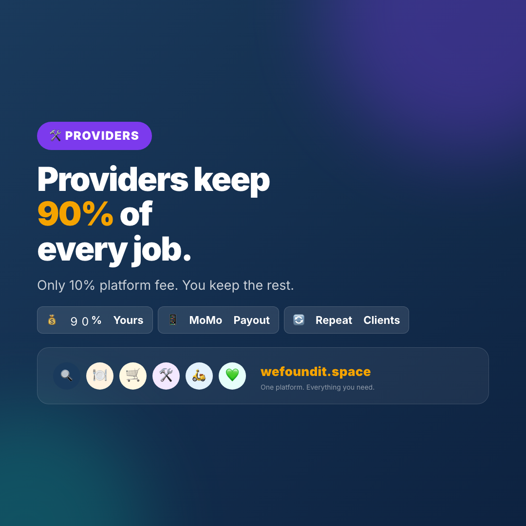 WeHire: Keep 90%